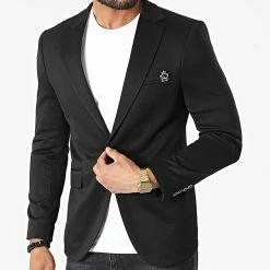 Meilleur prix ✨ Veste Blazer CK-027 Noir de Armita 👍 -Armita Soldes 2022 armita 317782 CK 027 04 20220510T155421 03