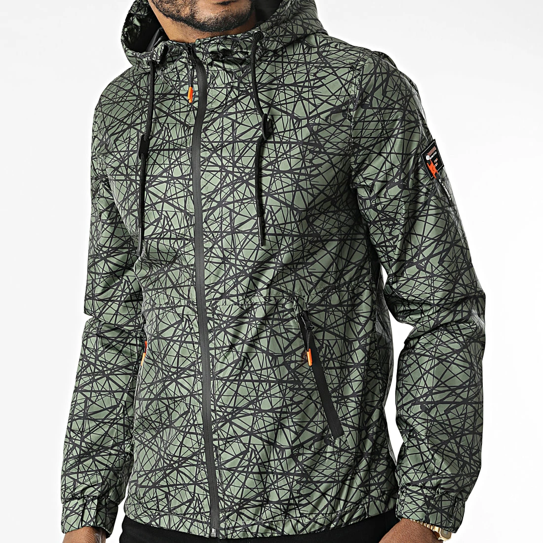 Acheter 🌟 Coupe-vent Capuche Slim 3531 Vert Kaki de Armita 💯 1 Acheter 🌟 Coupe-vent Capuche Slim 3531 Vert Kaki de Armita 💯