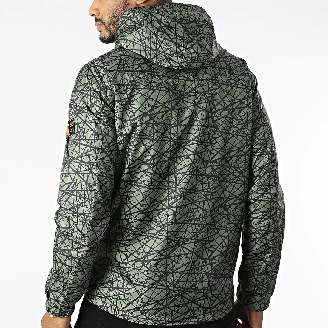 Acheter 🌟 Coupe-vent Capuche Slim 3531 Vert Kaki de Armita 💯 4 Acheter 🌟 Coupe-vent Capuche Slim 3531 Vert Kaki de Armita 💯 – Image 4