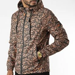 Promo 🛒 Coupe-vent Capuche Slim 3531 Marron de Armita 🎉 -Armita Soldes 2022 armita 317787 3531 TAUPE 20220504T142458 03