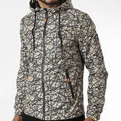 Budget ❤️ Coupe-vent Capuche Slim 3531 Beige de Armita 😍