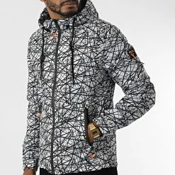 Coupon 😉 Coupe-vent Capuche Slim 3531 Blanc de Armita 🌟 -Armita Soldes 2022 armita 317798 3531 WHITE 20220504T142526 03