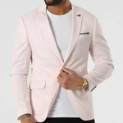 Meilleur prix 🧨 Veste Blazer CK-036 Rose Clair de Armita 😉 -Armita Soldes 2022 armita 317800 CK 036 PEMBE 20220505T162309 03