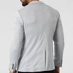 Le moins cher 🤩 Veste Blazer CK-036 Gris Clair de Armita 😉 -Armita Soldes 2022 armita 317801 CK 036 GRI 20220505T162138 04