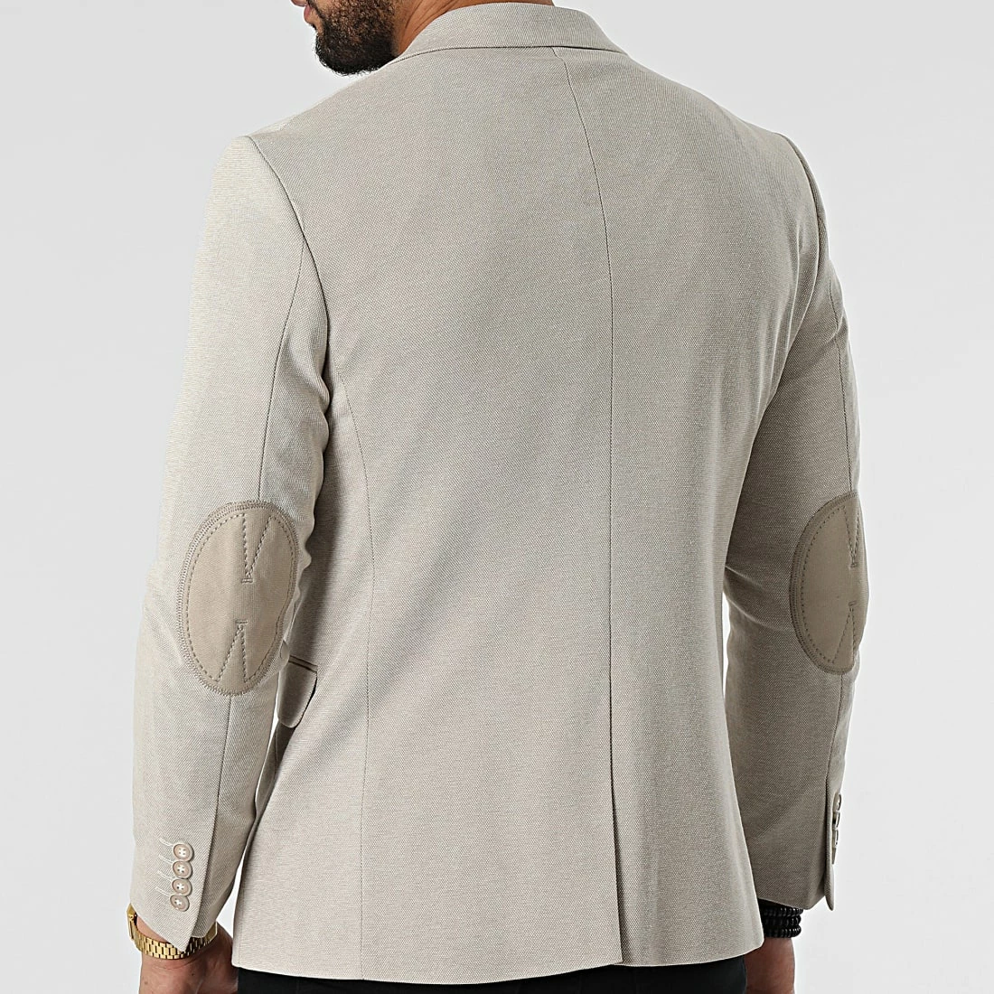 Bon marché 🔔 Veste Blazer CK-39 Beige de Armita 🔥 4 Bon marché 🔔 Veste Blazer CK-39 Beige de Armita 🔥 – Image 4