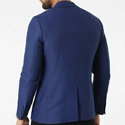 Bon marché ⌛ Veste Blazer CK-2266 Bleu Roi de Armita 😀 -Armita Soldes 2022 armita 317810 2266 INDIGO 20220505T162132 04