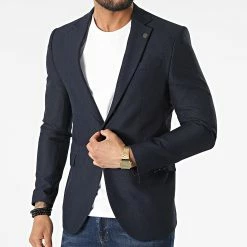 Offres 😉 Veste Blazer CK-2266 Bleu Marine de Armita 🔥 -Armita Soldes 2022 armita 317811 CK 2266 12 20220510T150732 03