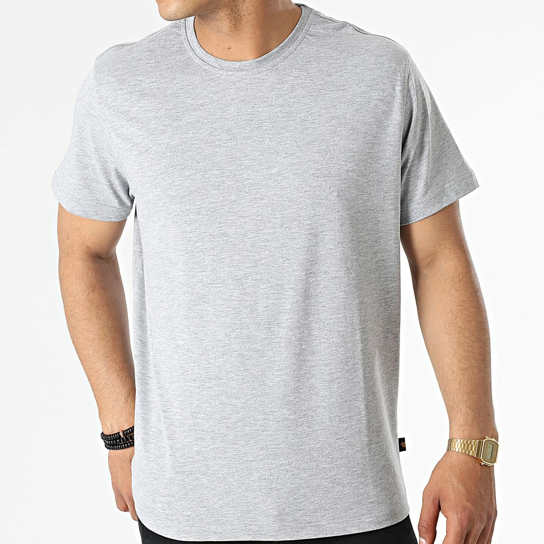 Budget 😀 Tee 👕 Shirt TC-341 Gris Chiné de Armita ❤️ 3 Budget 😀 Tee 👕 Shirt TC-341 Gris Chiné de Armita ❤️ – Image 3