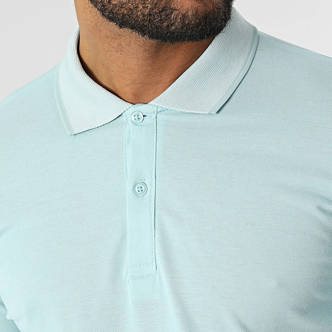 Bon marché 🎁 Polo Manches Courtes JP-847 Bleu Ciel de Armita ⌛ 2 Bon marché 🎁 Polo Manches Courtes JP-847 Bleu Ciel de Armita ⌛ – Image 2