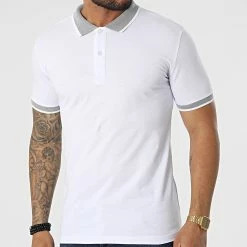 Bon marché 😉 Polo Manches Courtes JP-847 Blanc de Armita ❤️