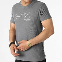 Bon marché 💯 Tee 👚 Shirt JT-846 Gris Anthracite de Armita 💯 -Armita Soldes 2022 armita 317910 JT 846 ANTHRACITE 20220510T141626 03