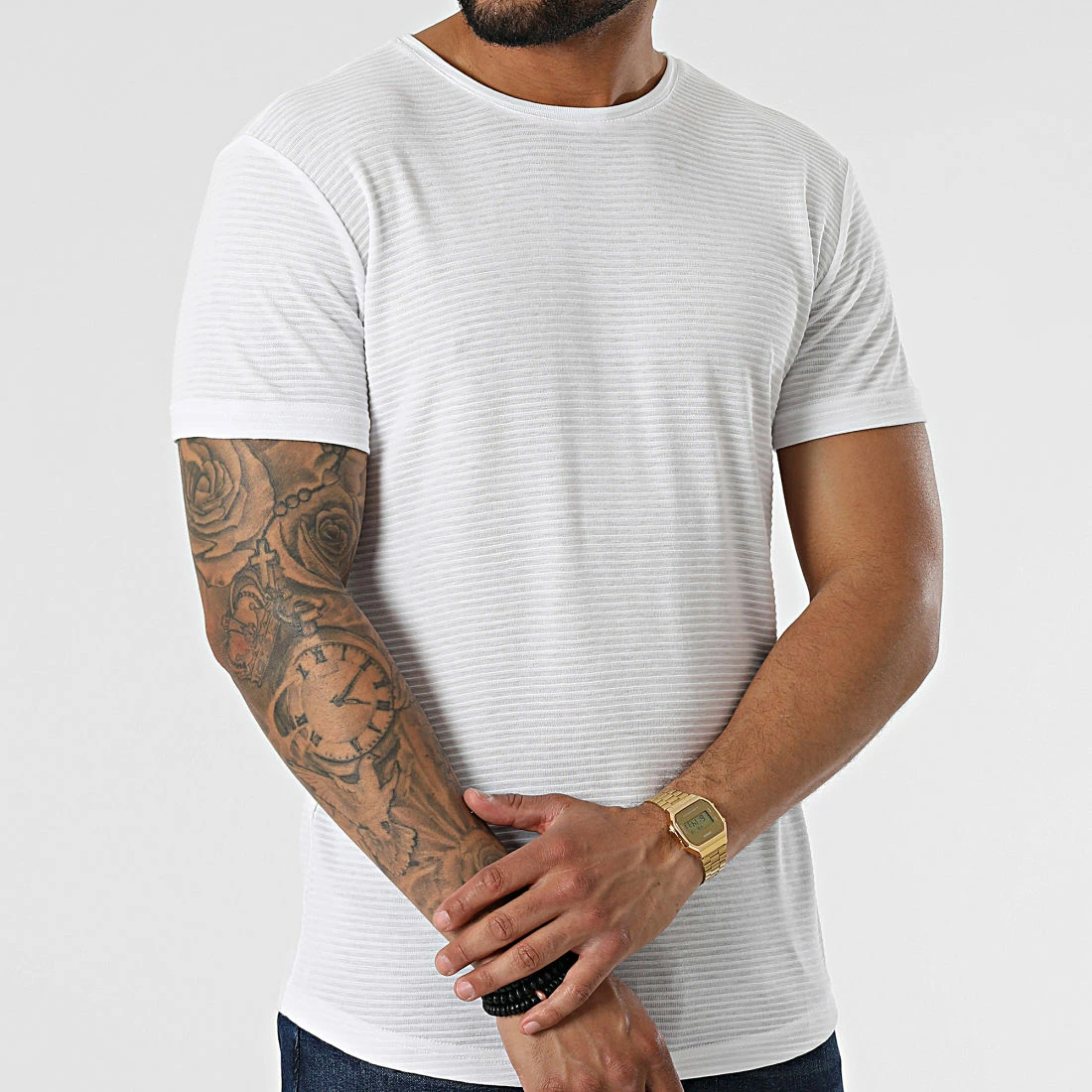 Offres 💯 Tee 👚 Shirt TJ-845 Blanc de Armita 👍 3 Offres 💯 Tee 👚 Shirt TJ-845 Blanc de Armita 👍 – Image 3