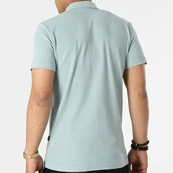 Promo 🤩 Polo Manches Courtes JP-848 Gris Bleu Clair de Armita 🔔 -Armita Soldes 2022 armita 317937 JP 848 MINTHE 20220510T141837 04