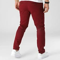 Le moins cher 🥰 Pantalon Chino Slim PA-7162 Bordeaux de Armita 🎉 -Armita Soldes 2022 armita 317953 PA 7162 BORDO 20220510T134916 04