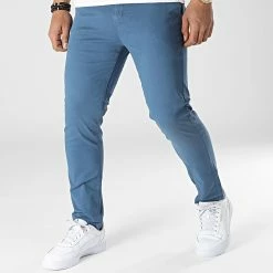 Bon marché 👏 Pantalon Chino Slim PA-7162 Bleu de Armita 🔥