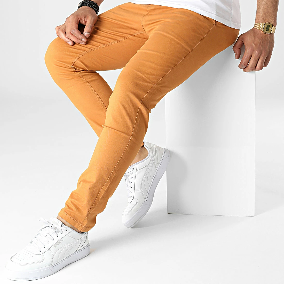 Remise 🔔 Pantalon Chino Slim PA-7162 Camel de Armita ✔️ 3 Remise 🔔 Pantalon Chino Slim PA-7162 Camel de Armita ✔️ – Image 3