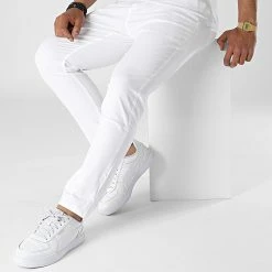 Acheter 🌟 Pantalon Chino Slim PA-7162 Blanc de Armita 😉 -Armita Soldes 2022 armita 317959 PA 7162 BLANE 20220510T141118 03