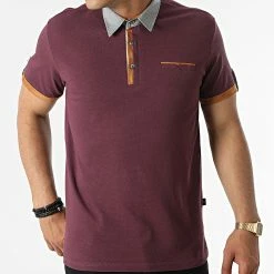 Grosses soldes 💯 Polo A Manches Courtes JP-850 Bordeaux de Armita 🎉 -Armita Soldes 2022 armita 319002 JP 850 DANSOM 20220513T161045 03