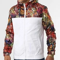 Promo 😍 Veste Zippée Capuche 3391 Blanc de Armita ⌛