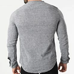 Promo ⭐ Chemise Manches Longues Col Tunisien JCH-802 Gris Anthracite Chiné de Armita ✔️ 7 Promo ⭐ Chemise Manches Longues Col Tunisien JCH-802 Gris Anthracite Chiné de Armita ✔️ -Armita Soldes 2022 armita 319019 JCH 802 GREY 20220513T161525 04