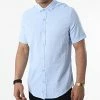 Vente flash ⌛ Chemise A Manches Courtes JMC-853 Bleu Clair Chiné de Armita 👍