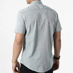 Promo 🤩 Chemise A Manches Courtes JMC-853 Vert Kaki Chiné de Armita ✨ -Armita Soldes 2022 armita 319047 JMC 853 KHAKI 20220516T160613 04