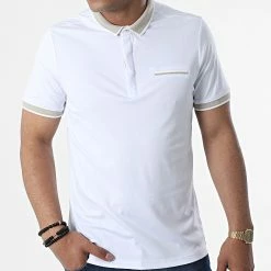 Acheter 🌟 Polo A Manches Courtes 569 Blanc de Armita ⌛ -Armita Soldes 2022 armita 319070 POLO 569 WHITE 20220516T155934 03