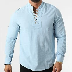 Le moins cher ✔️ Chemise A Manches Longues JCH-806 Bleu Clair de Armita 🎁 6 Le moins cher ✔️ Chemise A Manches Longues JCH-806 Bleu Clair de Armita 🎁 -Armita Soldes 2022 armita 319075 JCH 806 BLUE 20220513T162023 03