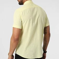 Tout neuf 💯 Chemise Manches Courtes JMC-853 Jaune de Armita ⌛ -Armita Soldes 2022 armita 319100 JMC 853 YELLOW 20220518T134757 04