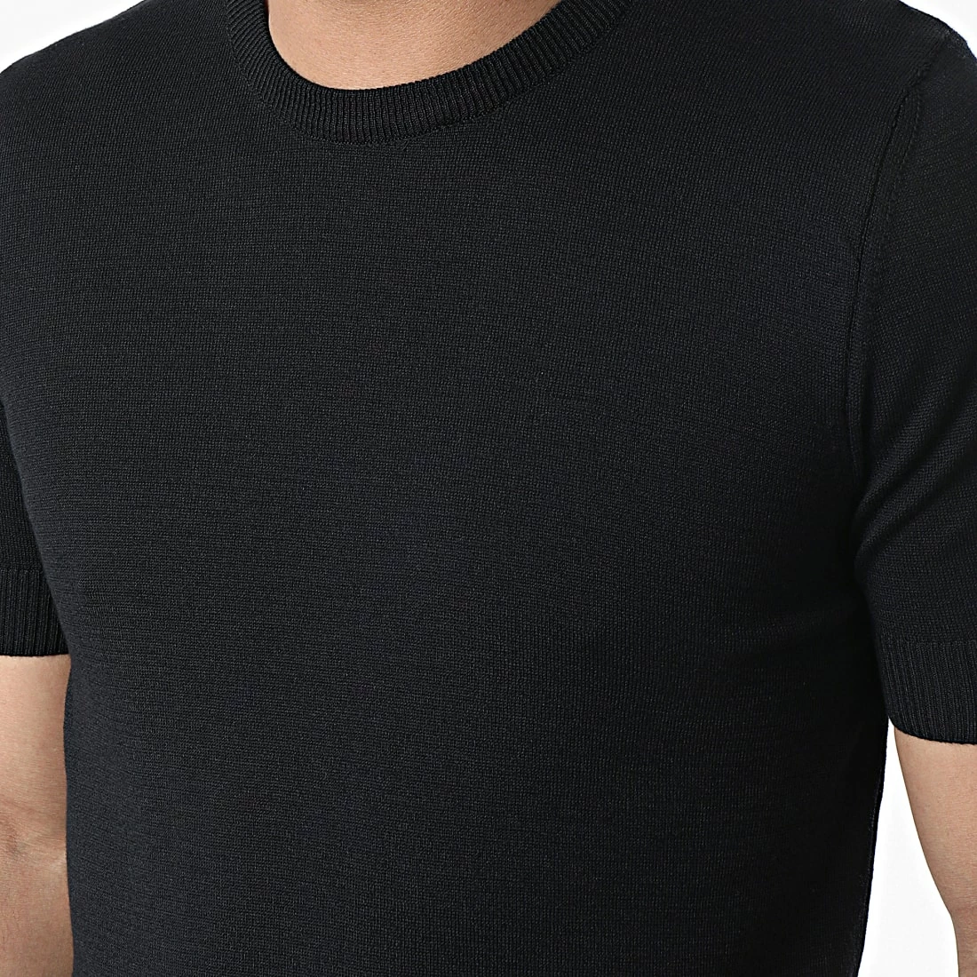 Meilleure vente 🧨 Tee 👚 Shirt ALR-329 Noir de Armita 😀 2 Meilleure vente 🧨 Tee 👚 Shirt ALR-329 Noir de Armita 😀 – Image 2