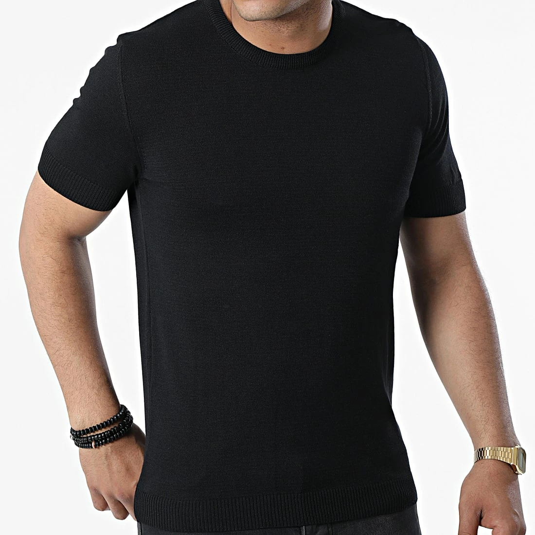 Meilleure vente 🧨 Tee 👚 Shirt ALR-329 Noir de Armita 😀 3 Meilleure vente 🧨 Tee 👚 Shirt ALR-329 Noir de Armita 😀 – Image 3