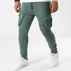Meilleure affaire ✔️ Pantalon Cargo 7165 Vert Foncé de Armita 🥰