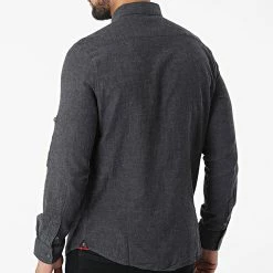 Nouveau 😍 Chemise Manches Longues JCH-801 Gris Anthracite Chiné de Armita 🔔 7 Nouveau 😍 Chemise Manches Longues JCH-801 Gris Anthracite Chiné de Armita 🔔 -Armita Soldes 2022 armita 324623 JCH 801 BLACK 20220629T155341 04