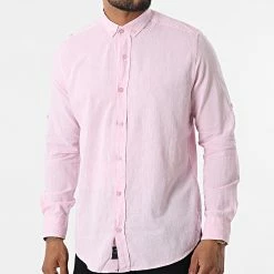 Meilleure affaire 😉 Chemise Manches Longues JCH-801 Rose de Armita 🔔