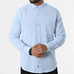 Bon marché ⭐ Chemise Manches Longues JCH-801 Bleu Ciel de Armita ⌛ -Armita Soldes 2022 armita 324630 JCH 801 BLUE 20220629T155248 03