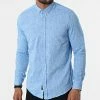 Bon marché 👍 Chemise Manches Longues JCH-801 Bleu Clair Chiné de Armita 🤩