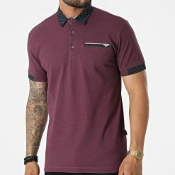 Top 10 🎉 Polo Manches Courtes JP-849 Bordeaux de Armita ✨