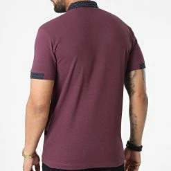 Top 10 🎉 Polo Manches Courtes JP-849 Bordeaux de Armita ✨ -Armita Soldes 2022 armita 324640 JP 849 DAMSON 20220623T155634 04