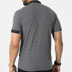 Sortie 🛒 Polo Manches Courtes JP-849 Gris Anthracite Chiné de Armita 🎁 -Armita Soldes 2022 armita 324641 JP 849 ANTHARACITE 20220623T155719 04