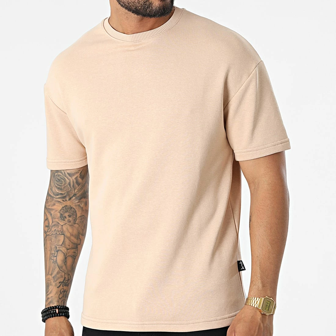 Meilleure affaire 😀 Tee 👚 Shirt RDL-885 Beige de Armita 🤩 3 Meilleure affaire 😀 Tee 👚 Shirt RDL-885 Beige de Armita 🤩 – Image 3