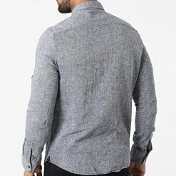 Nouveau 🛒 Chemise Manches Longues JCH-801 Gris Chiné de Armita ⌛ -Armita Soldes 2022 armita 324701 JCH 801 GREEY 20220629T155358 04