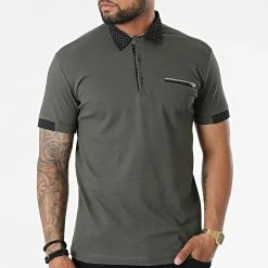 Top 10 ⌛ Polo Manches Courtes JP-849 Vert Kaki de Armita ❤️ -Armita Soldes 2022 armita 324706 JP 849 KHAKI 20220623T155618 03