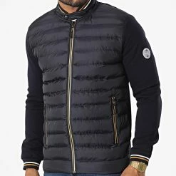 Remise 🌟 Veste Zippée 3485 Bleu Marine de Armita ✨