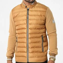 Bon marché 🤩 Veste Zippée 3485 Camel de Armita 👍