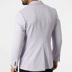 Acheter ✨ Veste Blazer CK-018 Lavande Chiné de Armita ✨ -Armita Soldes 2022 armita 328882 CK 018 LILA 20220725T155739 04