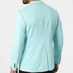 Promo 💯 Veste Blazer CK-018 Turquoise Chiné de Armita 🛒 -Armita Soldes 2022 armita 328887 CK 018 TURQUAZ 20220725T155723 04