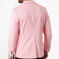 De gros 🌟 Veste Blazer CK-018 Rose Chiné de Armita 🥰 -Armita Soldes 2022 armita 328890 CK 018 KIRMIZI 20220725T155707 04
