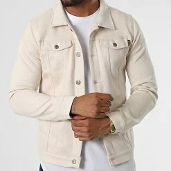 Meilleure affaire 😀 Veste Slim 3532 Beige de Armita 🤩 -Armita Soldes 2022 armita 328902 3532 ECRU 20220725T160312 03