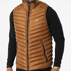 Le moins cher 👏 Doudoune Sans Manches 3393 Marron de Armita 🛒