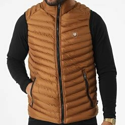 Le moins cher 👏 Doudoune Sans Manches 3393 Marron de Armita 🛒 -Armita Soldes 2022 armita 328905 3393 TABAC 20220725T160203 03